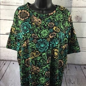 Lularoe XXS Irma Floral Print Shirt
